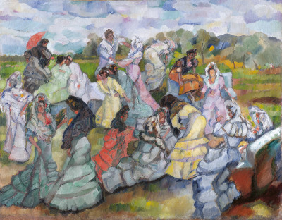 Francisco Iturrino Tarde de fiesta.jpg