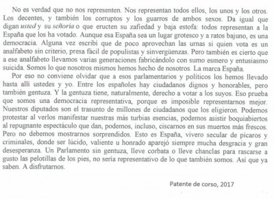 Perez reverte patente de corso políticos votantes.jpg