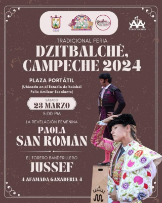 Campeche Dzitbalché corrida de toros en plaza portátil.jpg