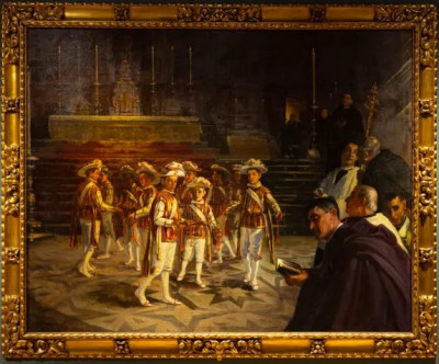 El baile de Los Seises hacia 1909 Mary Cameron.jpg