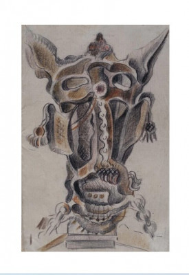 Alberto Sánchez Mascarilla de la mula en el Museo  Reina Sofía.jpg