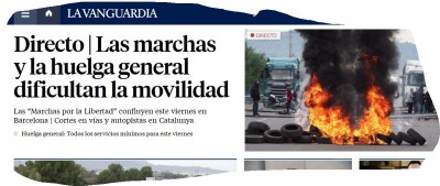 marchas dificultan movilidad vanguardia.JPG