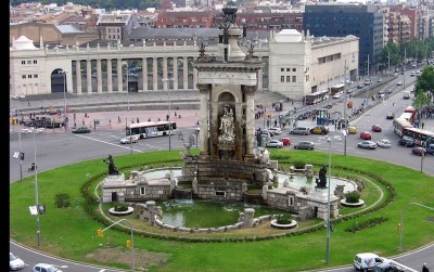 fuente de la plaza de España.JPG
