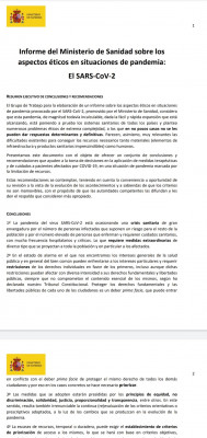 Ministerio de Sanidad Aspectos Éticos en pandemia 1.jpg