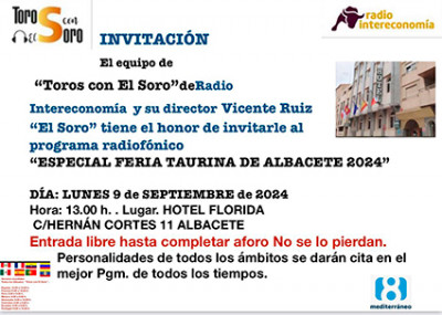 El soro en Albacete con su programa de radio.jpg