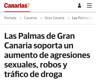 Las Palmas de Gran Canaria fue la segunda ciudad española con más agresiones sexuales en el 2023.jpg