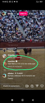 esau amenaza a un aficionado.jpg