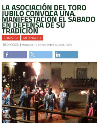 Toro Jubilo de Medinaceli Manifestación.jpg