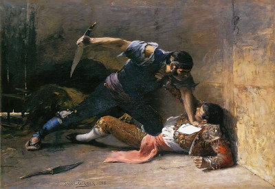 Joseph Saint Germier La Navaja 1888.jpg