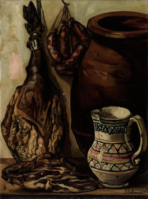 José Gutierrez Solana Bodegón con jamón.jpg
