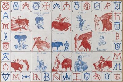 Aldo Mondino Serie Tauromachia 2004.jpg