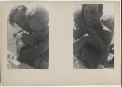 Josef Albers. Herbert Bayer and Muzi.jpg