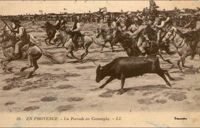 Carte postale - Saintes Maries de la Mer Época Frederic Mistral.jpg