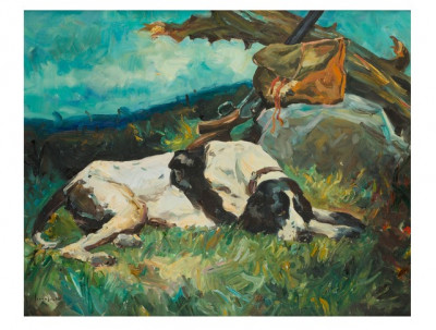 José Serra Santa Perro cazador.jpg