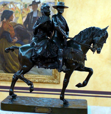 Ulpiano Checa La feria estatua en bronce.jpg