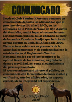 Tres puyazos hace un espectáculo de los caballos de picar.jpg