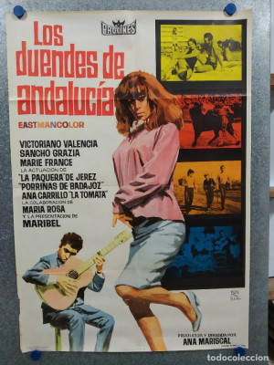 Los duendes de Andalucía, cartel con Ramón Valencia. Ana Mariscal.jpg