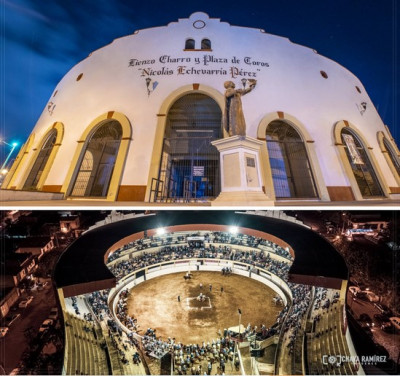 Lienzo charro y plaza de toros Nicolás Echevarría Pérez.jpg