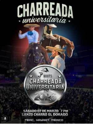 Charreada en el Lienzo Charro El Dorado en Tepic, Nayarit.jpg