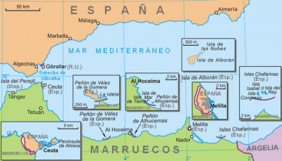 Wikipedia mapa del norte de África y enclaves epañoles.png