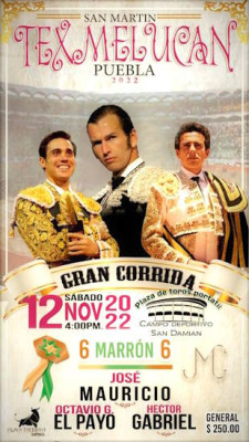Cartel corrida de toros en Texmelucan, Puebla.jpg