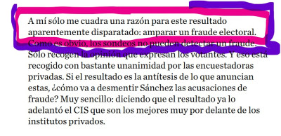 Encuestas de Tezanos Amparar un fraude electoral.jpg
