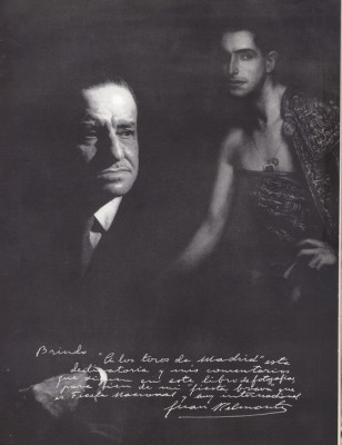 Retrato de Juan Belmonte realizado por Juan Gyenes pie en la bio del día.jpg