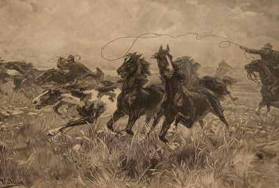 3 abr nace Ulpiano Checa El lazo en la pampa.jpg