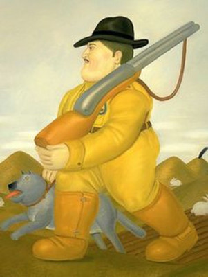 Fernando Botero El cazador.jpg