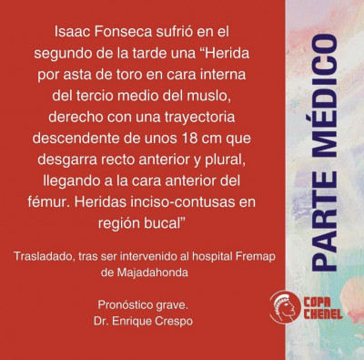 Isaac Fonseca parte médico cornada de 15 centímetros.jpeg