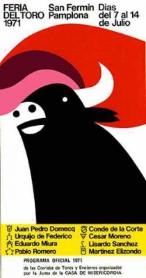 San Fermin 1971 cartel de José María Cruz Novillo.jpg