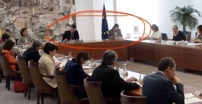 Consejo de ministro con Sanchez iglesias cuarentena coronavirus.JPG