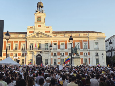 Madrid Manifestantes apoyo Venezuela.jpg