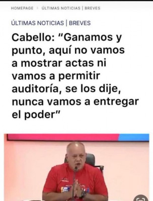 Venezuela no entregarán el poder.jpeg