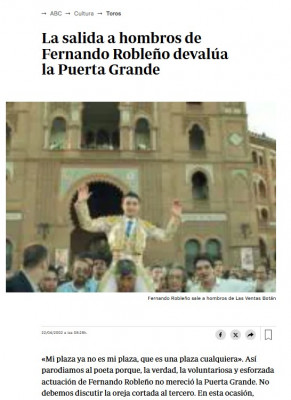 Robleño puerta grande devaluadora de Madrid.jpg