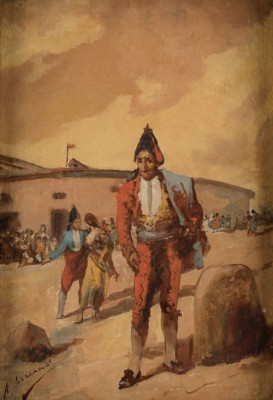 8 Ángel Lizcano Monedero  Torero, Óleo sobre lienzo.jpg