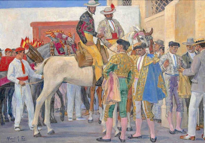 Henri Zo Llegada de los toreros.jpg
