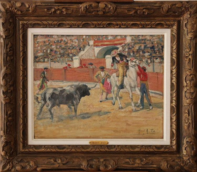Henri Zo Escena taurina, el picador.jpg