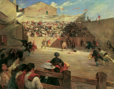 Gustave Colin 1888 Novillada en Vizcaya MBA Pau.jpg