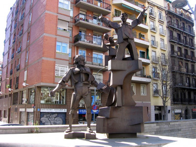 Monumento a Goya en Barcelona.JPG