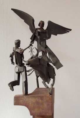 Maqueta del Monumento a la Vaquilla del Ángel, Museo.jpg