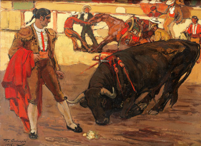 Georgiy Konstantinovich Savitsky Corrida.jpg