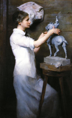 Retrato de Anna Hyatt Huntington en 1915 por Marion Boyd Allen.jpg